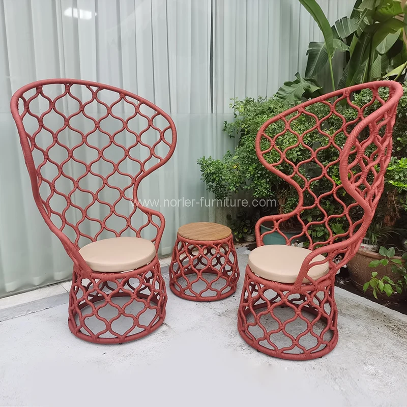 Modern Queen Outdoor Rope Weaving Sofa