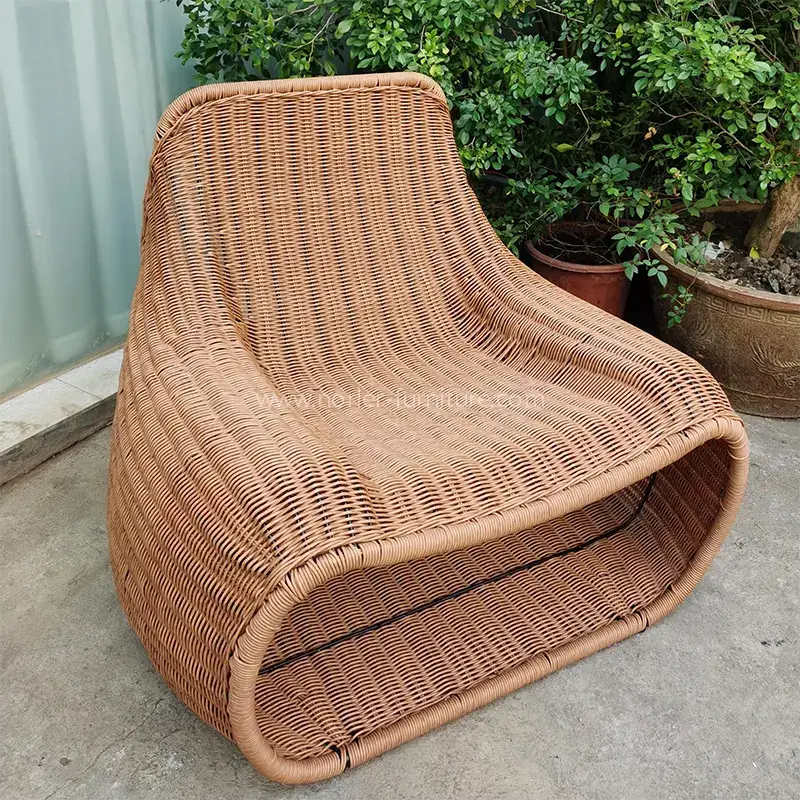 Panlabas na Courtyard Rattan Furniture Leisure Chair