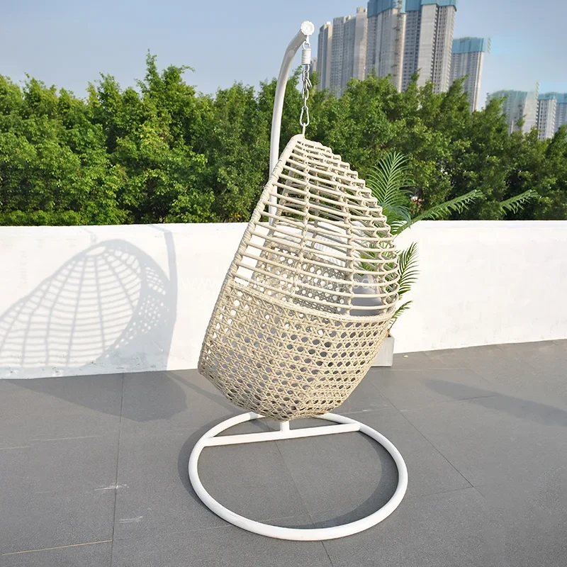 Panlabas na nakabitin na swing egg chair