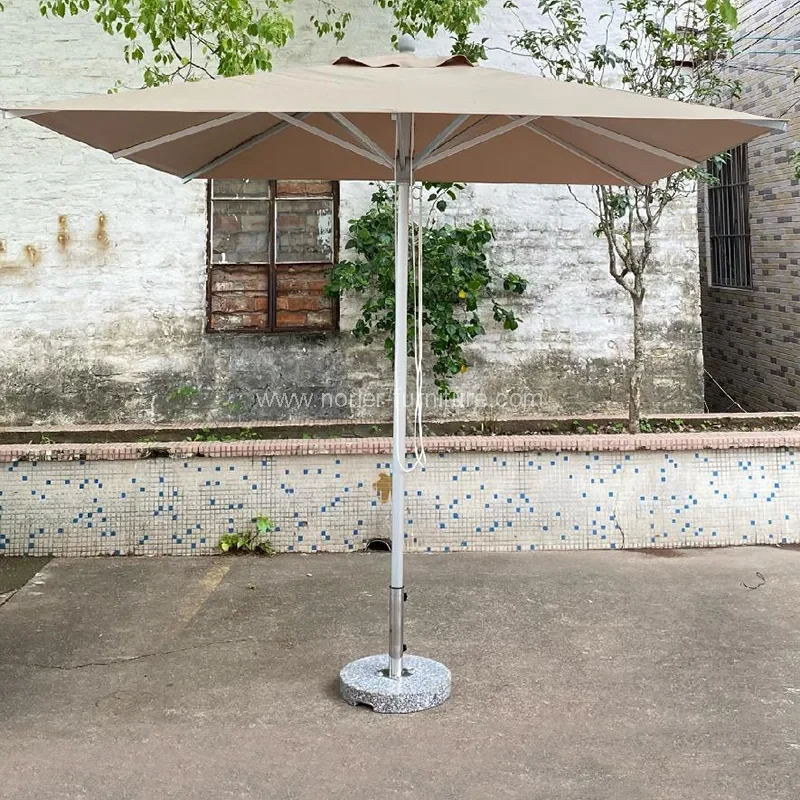 Hindi tinatagusan ng tubig panlabas na propesyonal na parasols haligi payong