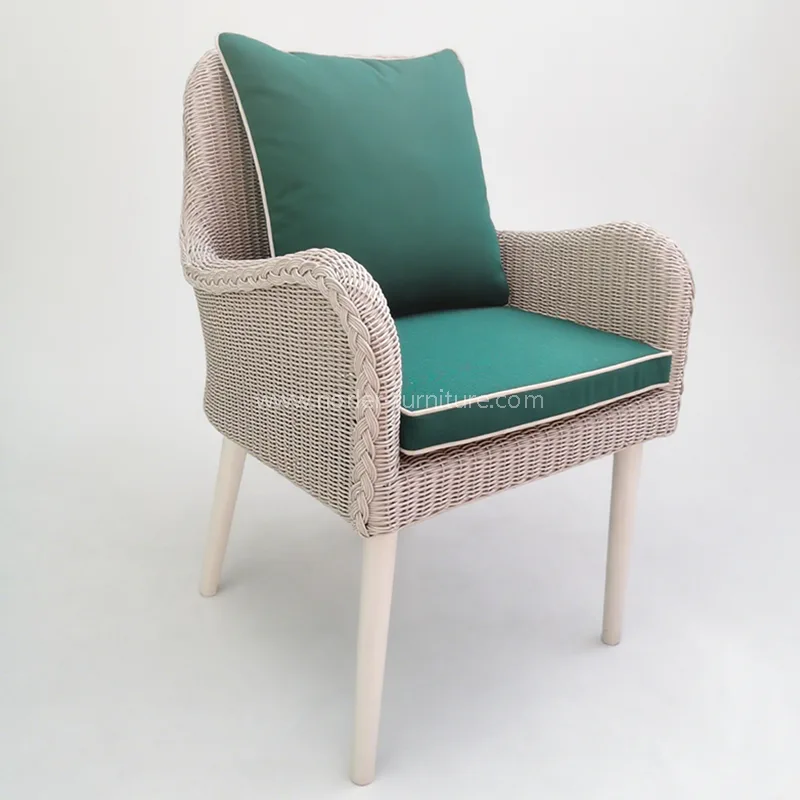 Weather-Resistant Aluminum Pe Rattan Outdoor Leisure Chair Weather-Resistant Aluminum Pe Rattan Outdoor Leisure Chair