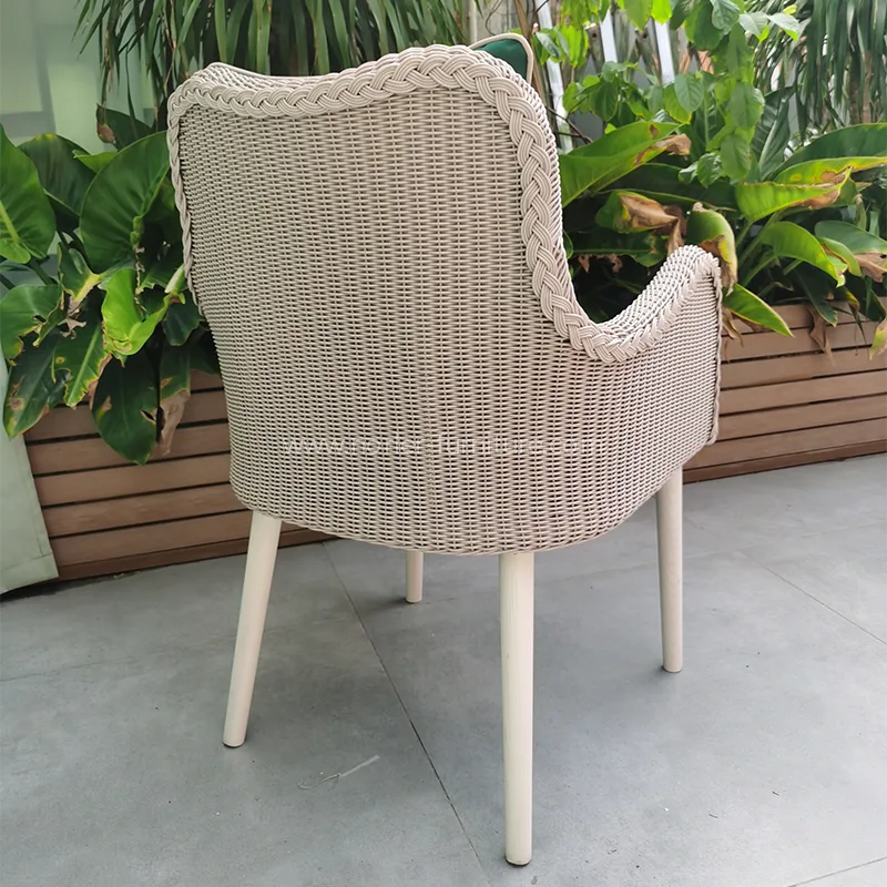 Weather-Resistant Aluminum Pe Rattan Outdoor Leisure Chair
